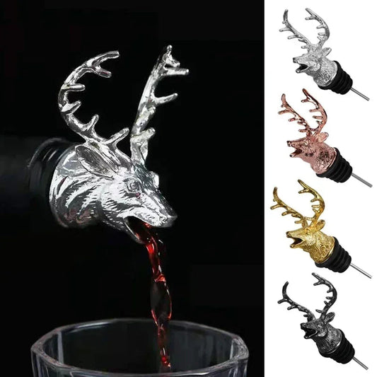 BellMore™ — Stag Head Bottle Pourer