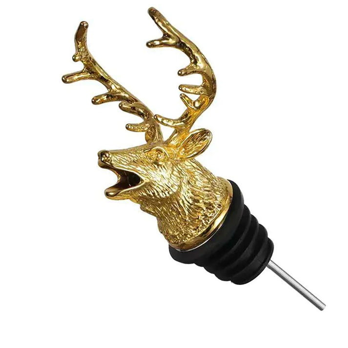 BellMore™ — Stag Head Bottle Pourer