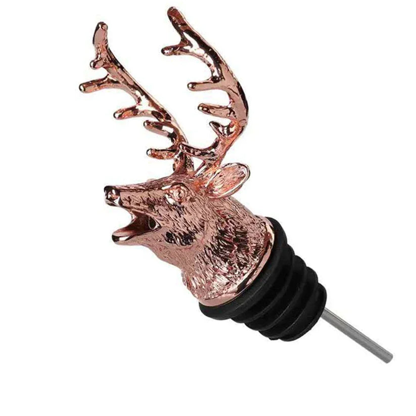 BellMore™ — Stag Head Bottle Pourer
